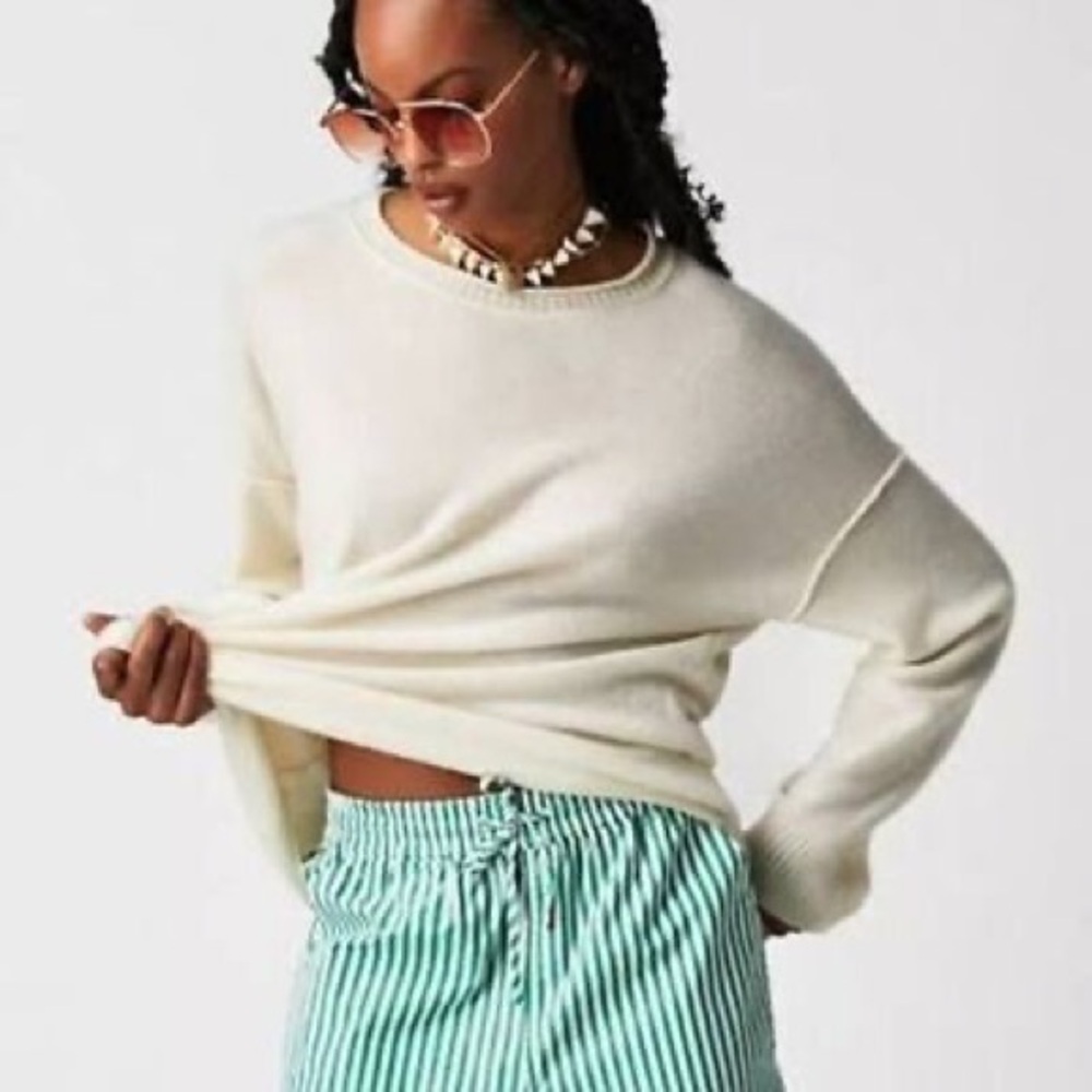 Free People Addie Cashmere Pullover